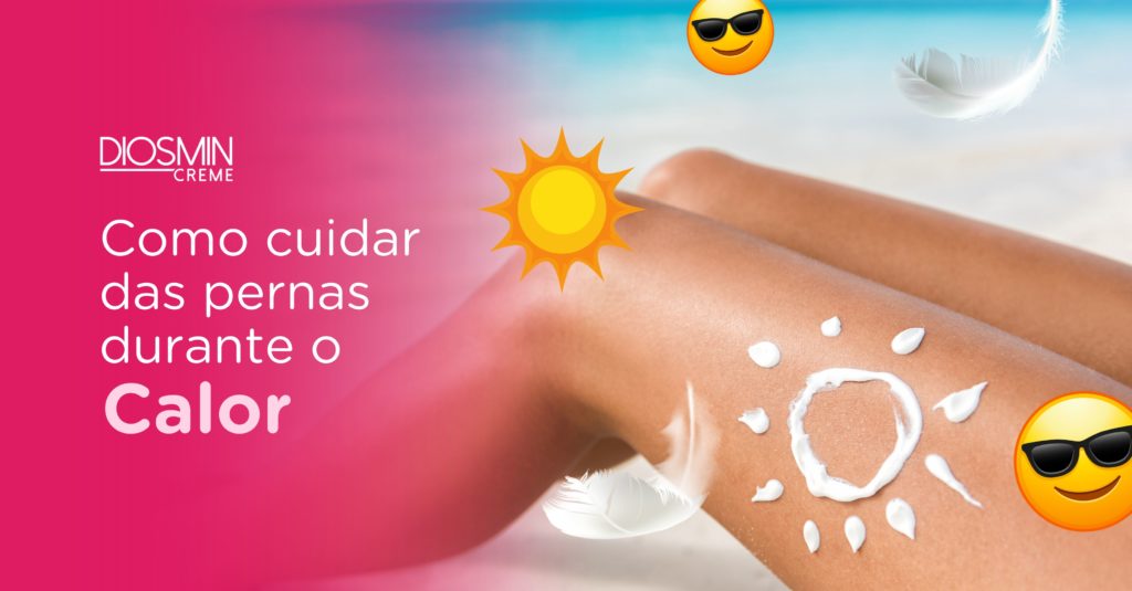 Como Cuidar das Pernas Durante o Calor